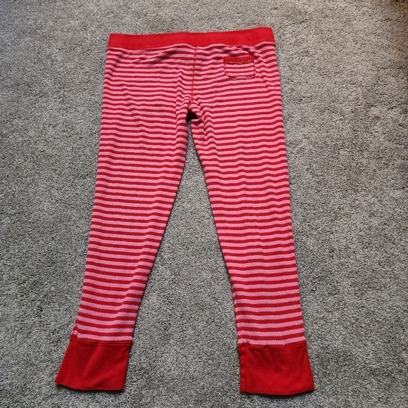 Victoria's Secret Pink and Red Glitter Thermal Pajama Set - Picture 6 of 7